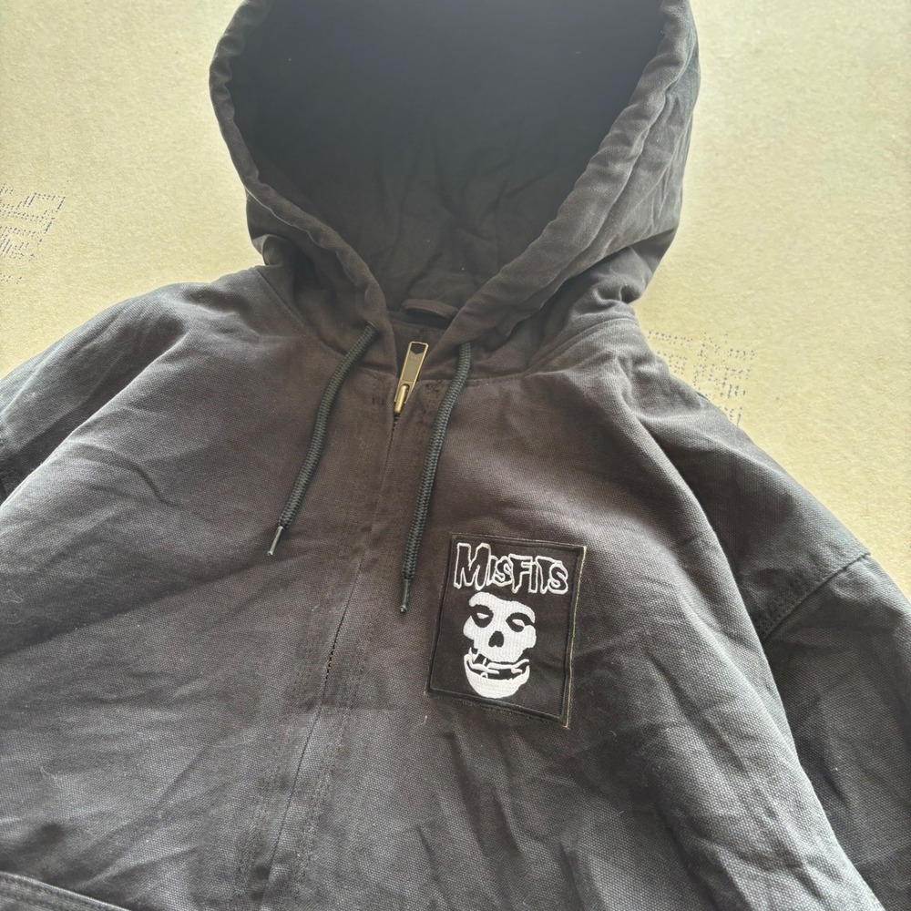 90s Misfits Canvas Hooded Jacket